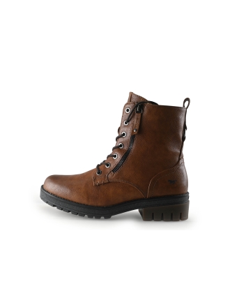 Mustang Schnürstiefel Cognac 334307
 Größe 40
 