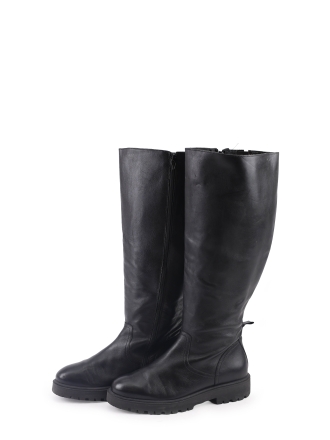 Manfield Stiefel Schwarz 334636
 Größe 40
 