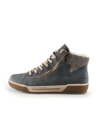 Rieker Schnürstiefel Blau 334979
 Größe 41
 