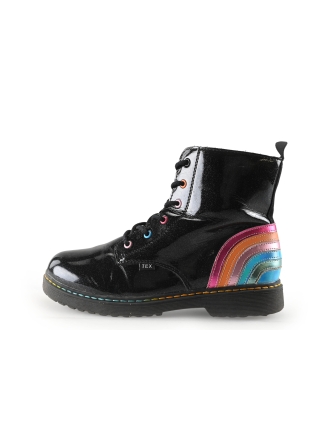 Puccetti Schnürstiefel Schwarz 335082
 Größe 35
 