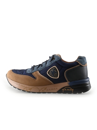 Blauer Sneaker Braun 335359
 Größe 45
 