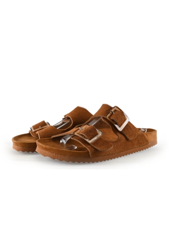 Colors of California Mules Pantoletten Cognac 335532
 Größe 40
 