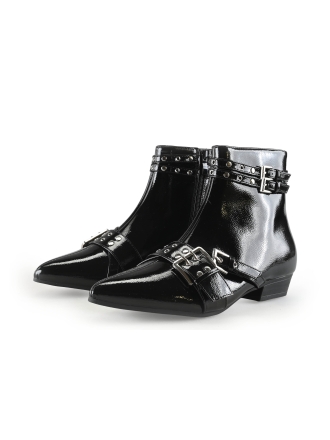 DSTRCT Bikerstiefel Schwarz 335695
 Größe 39
 