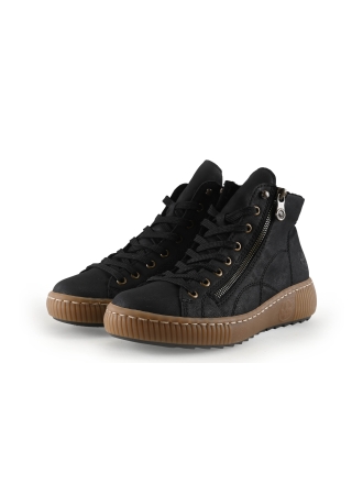 Rieker Schnürstiefel Schwarz 335918
 Größe 39
 