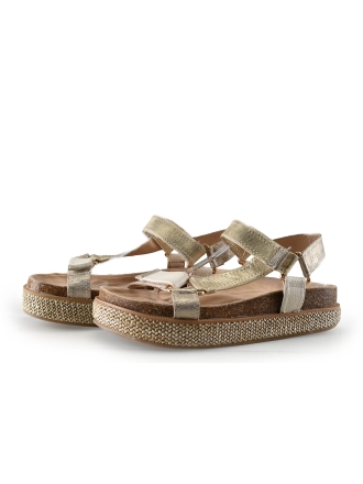 Poelman Sandalen Beige 335940
 Größe 40
 