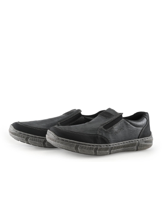 Rieker Slip-ons Schwarz 336025
 Größe 45
 