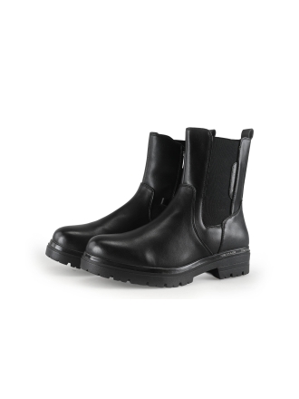 Tom Tailor Stiefeletten Schwarz 336107
 Größe 40
 