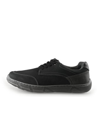 Jackson+rye Schnürschuhe Schwarz 336243
 Größe 45
 