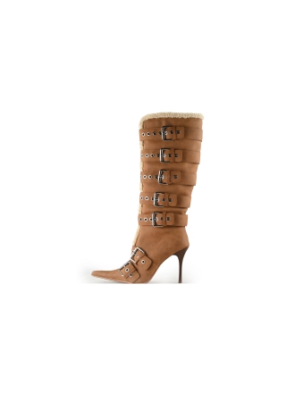 Jeffrey Campbell Stiefel Cognac 336306
 Größe 36
 