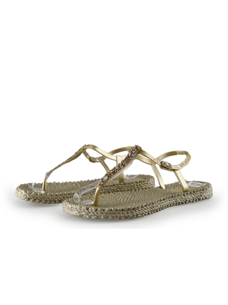Ilse Jacobsen Sandalen Gold 336421
 Größe 40
 