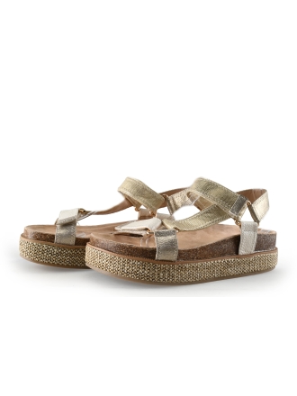 Poelman Sandalen Beige 336773
 Größe 37
 