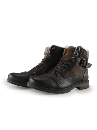 Mustang Schnürstiefel Grau 336821
 Größe 47
 