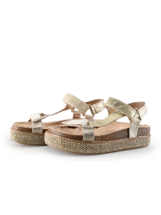 Poelman Sandalen Beige 336867
 Größe 39
 