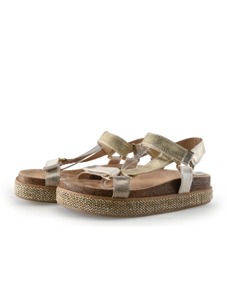 Poelman Sandalen Beige 336868
 Größe 40
 