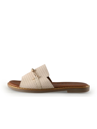 DSTRCT Mules Pantoletten Beige 336878
 Größe 37
 