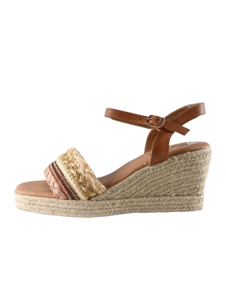 Lisa & Jo Keilschuhe Beige 337479
 Größe 40
 