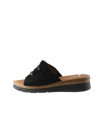 Gabor Mules Pantoletten Schwarz 337525
 Größe 43
 