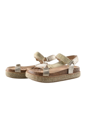 Poelman Sandalen Beige 337530
 Größe 37
 