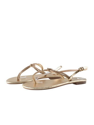 Mia & Jo Sandalen Gold 337759
 Größe 40
 