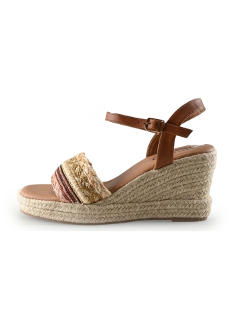 Lisa & Jo Keilschuhe Cognac 337763
 Größe 39
 