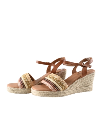 Lisa & Jo Sandalen Beige 337770
 Größe 40
 