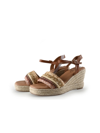 Lisa & Jo Keilschuhe Beige 337849
 Größe 39
 