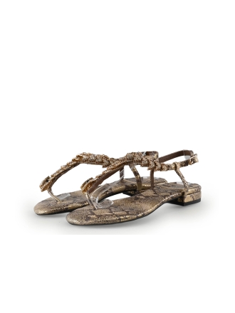 Jeffrey Campbell Sandalen Gold 338302
 Größe 37
 