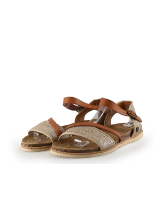 Mustang Sandalen Beige 338338
 Größe 38
 