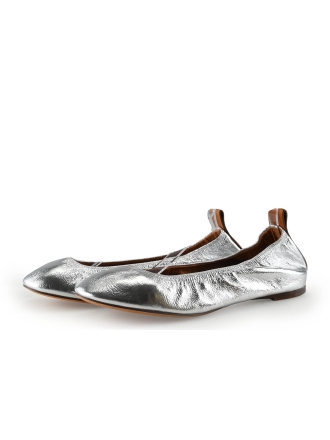 Lanvin Ballerinaschuhe Silber 338572
 Größe 41
 
