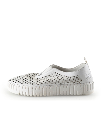 Rieker Slip-ons Weiß 338784
 Größe 38
 