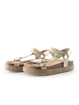 Poelman Sandalen Beige 338795
 Größe 40
 