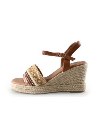 Lisa & Jo Keilschuhe Beige 338960
 Größe 38
 