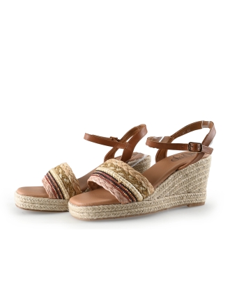 Lisa & Jo Keilschuhe Cognac 338963
 Größe 40
 