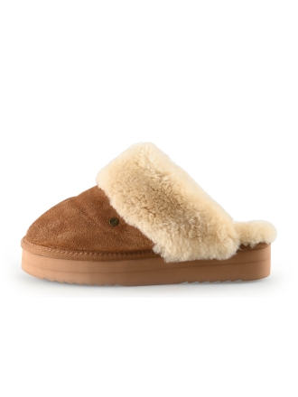 Warmbat Australia Hausschuhe Cognac 339048
 Größe 43
 