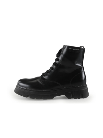 Tommy Hilfiger Stiefeletten Schwarz 339084
 Größe 37
 