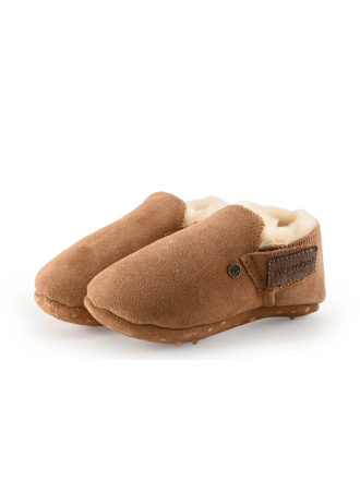 Warmbat Hausschuhe Cognac 339097
 Größe 28
 