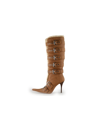 Jeffrey Campbell Stiefel Braun 339241
 Größe 38
 