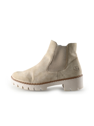 Rieker Stiefeletten Beige 339268
 Größe 40
 