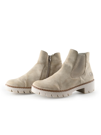 Rieker Stiefeletten Beige 339268
 Größe 40
 