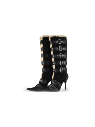 Jeffrey Campbell Stiefel Schwarz 339278
 Größe 38
 