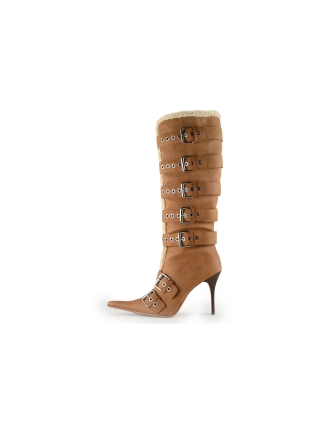Jeffrey Campbell Stiefel Cognac 339294
 Größe 40
 