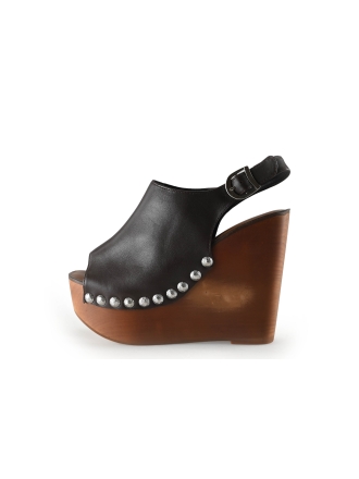 Jeffrey Campbell Mules Pantoletten Schwarz 339408
 Größe 41
 
