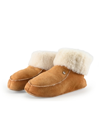 Warmbat Hausschuhe Cognac 339646
 Größe 37
 