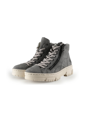 Rieker Schnürstiefel Grau 339733
 Größe 38
 