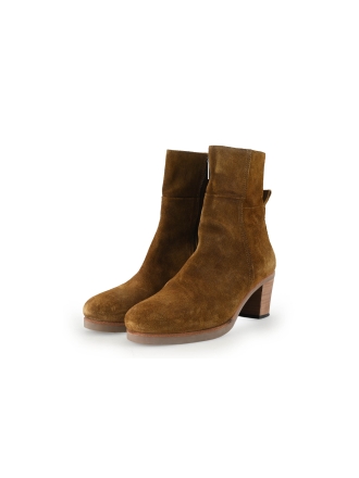 Shabbies Amsterdam Stiefeletten Cognac 340093
 Größe 41
 