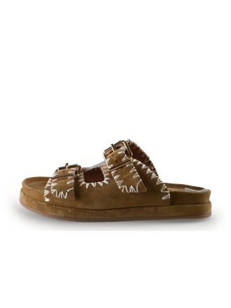 Loff 1881 Mules Pantoletten Beige 340124
 Größe 39
 