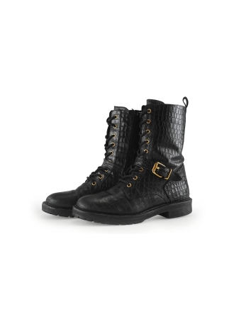 Omoda Schnürstiefel Schwarz 340314
 Größe 38
 