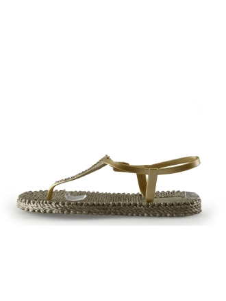 Ilse Jacobsen Sandalen Gold 340428
 Größe 38
 