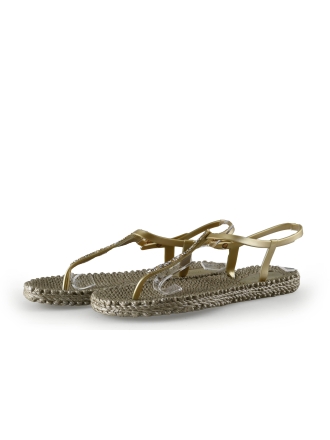 Ilse Jacobsen Sandalen Gold 340428
 Größe 38
 