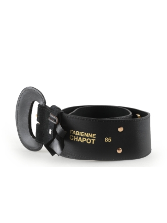 Fabienne Chapot Gürtel Schwarz 340429
 Größe 85 cm
 